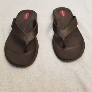 Okabashi Women's Brown Flip Flop Sandals Sz ML Women's 8-9